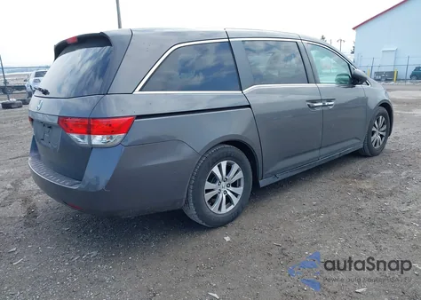 2014 Honda Odyssey Ex-L z USA, uszkodzony, nr VIN 5FNRL5H61EB107751